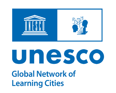 Logo Unesco - Globálna sieť pre učiace sa mestá